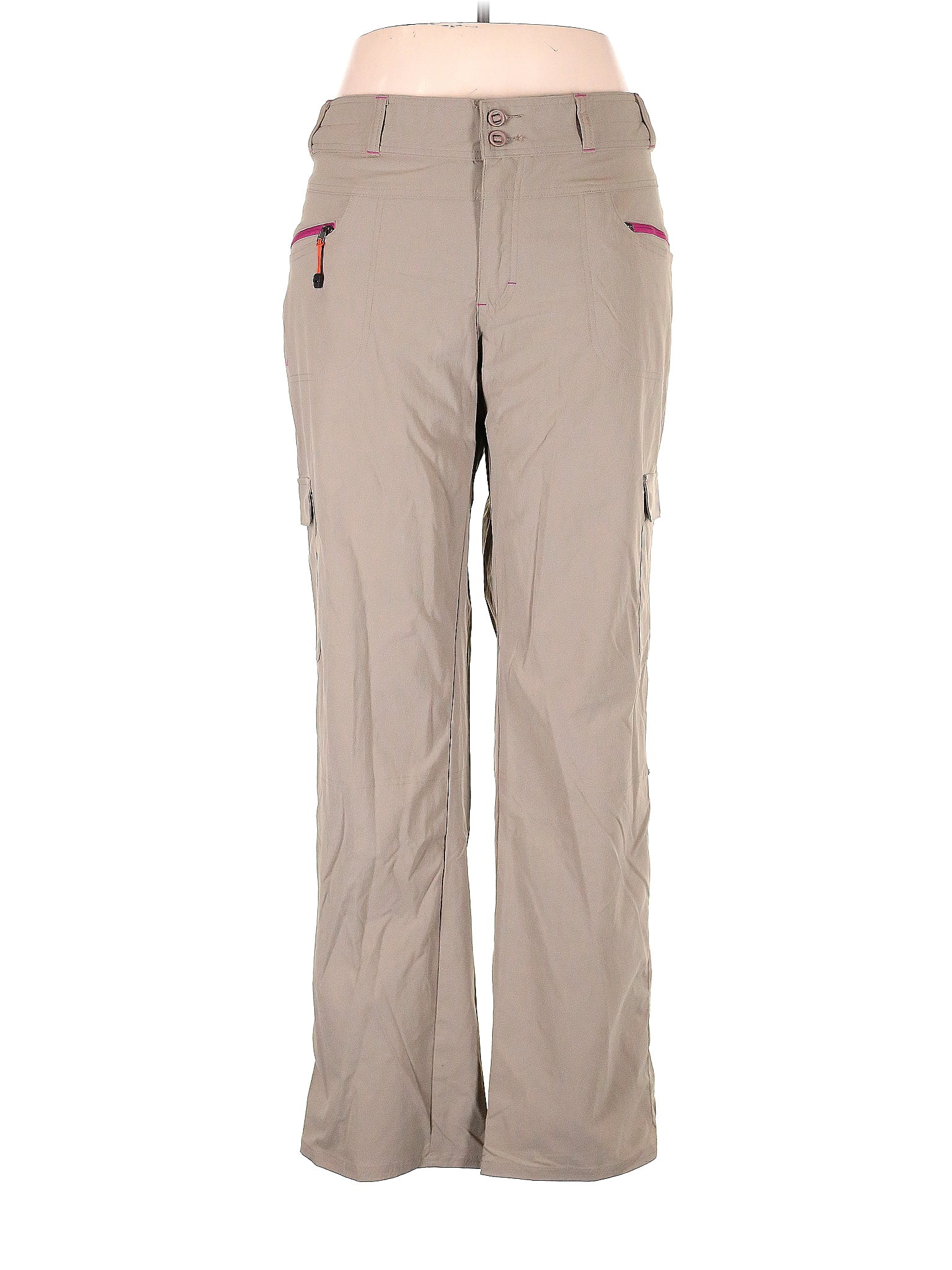 Cabela's Solid Tan Cargo Pants Size 16 67 off ThredUp