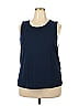Fabletics Blue Sleeveless T-Shirt Size XXL - photo 1