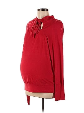 NOM Red Lou Maternity Sweater (view 1)