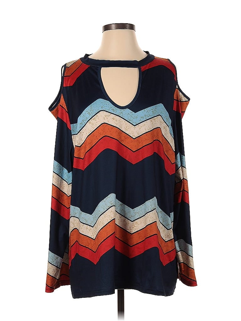 ASSORTED BRANDS Pre-owned Sleeveless Blouse In Blue