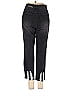 Zow Zow 100% Cotton Houndstooth Plaid Tweed Chevron-herringbone Stripes Black Jeans Size 00 - photo 2
