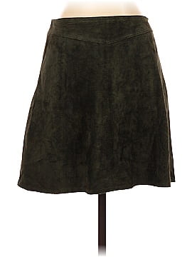 Zara Leather Skirt (view 2)