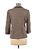 Kasper 100% Polyester Houndstooth Tweed Chevron-herringbone Gray Jacket Size 8 (petite) - photo 2