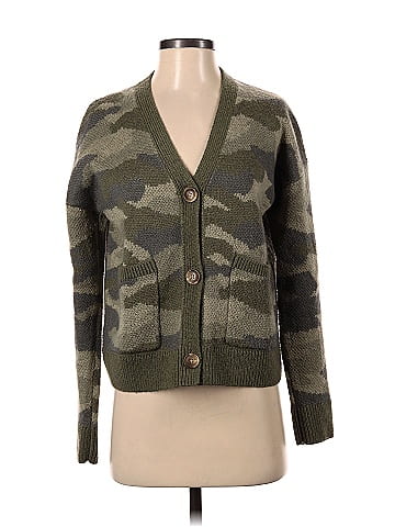 Lucky brand clearance camo cardigan