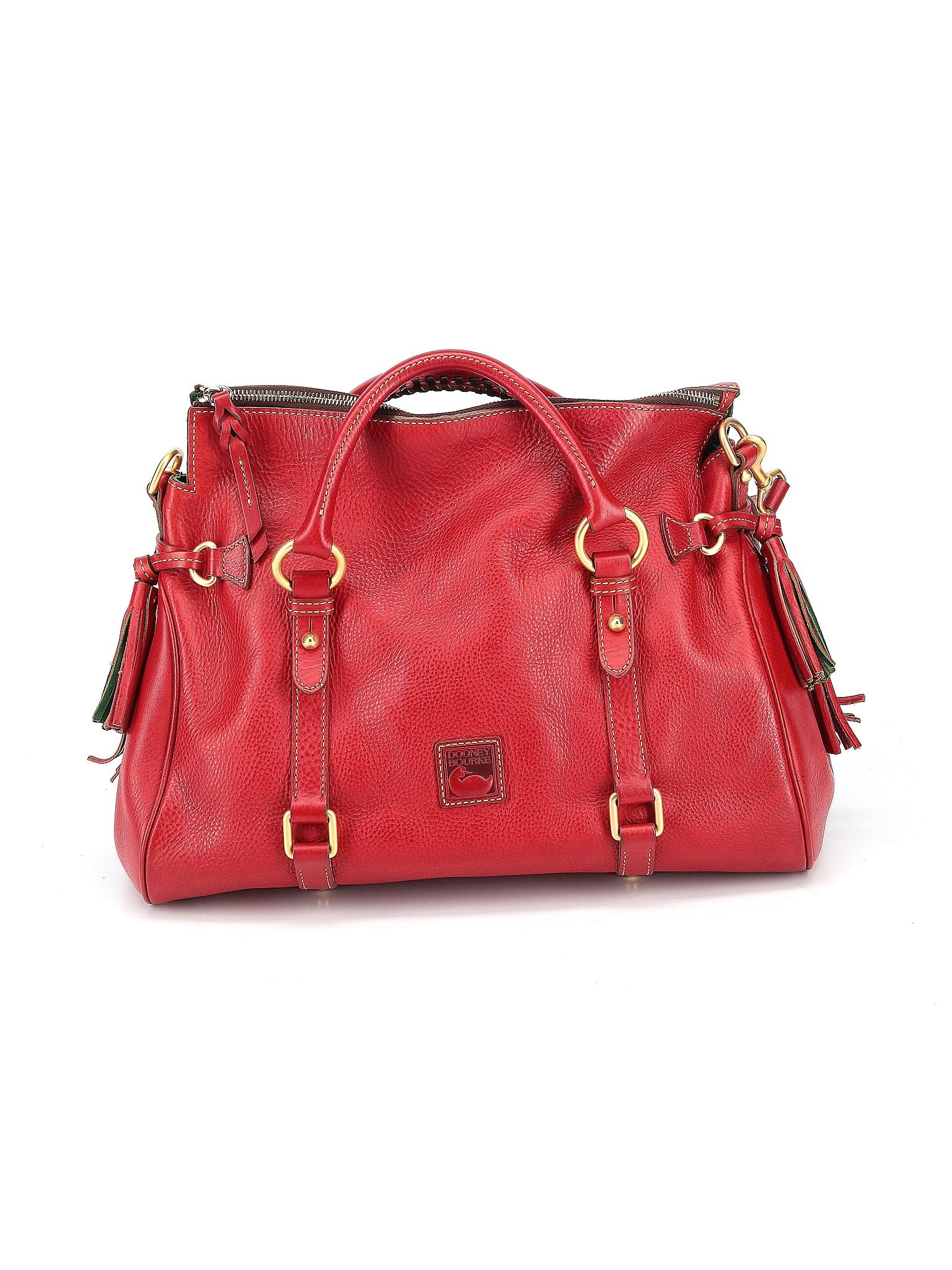 Red dooney store and bourke satchel