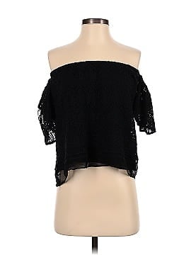 Aum-Couture Short Sleeve Silk Top (view 1)