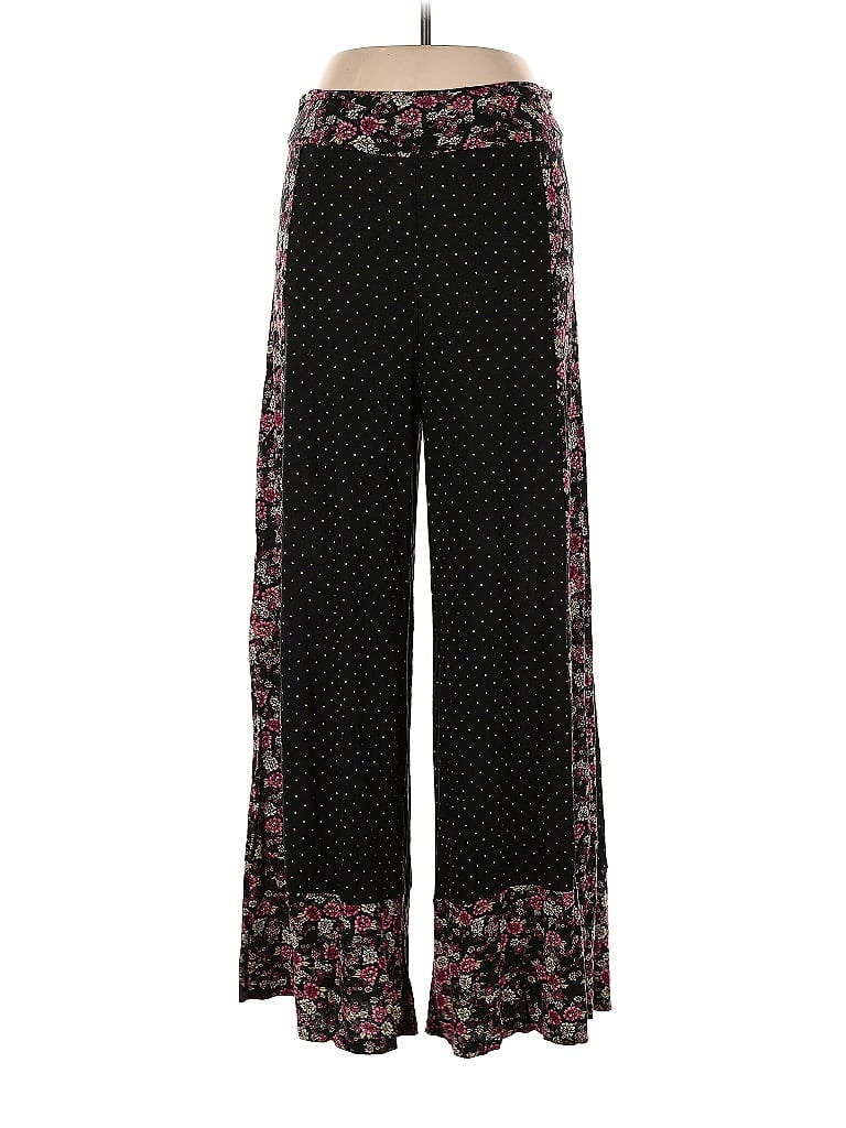 FARM Rio Floral Black Casual Pants Size L - 58% off | ThredUp