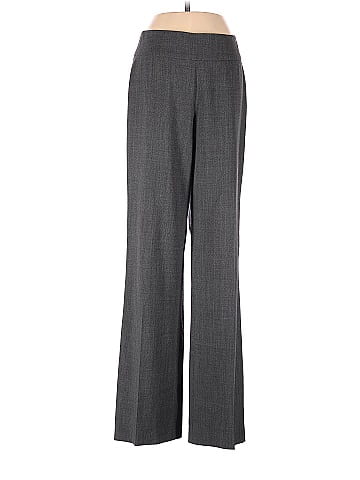 Tory Burch Gray Wool Pants Size 10 - 81% off