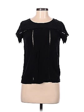 & Other Stories Short Sleeve Silk Top (view 1)