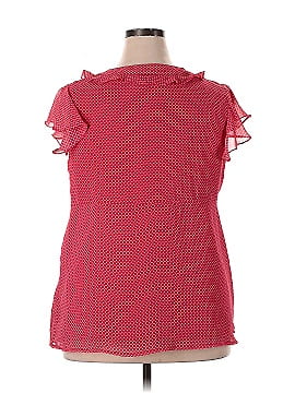 George Me by Mark Eisen Short Sleeve Blouse (view 2)