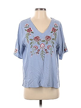 Forgotten Grace Short Sleeve Blouse (view 1)