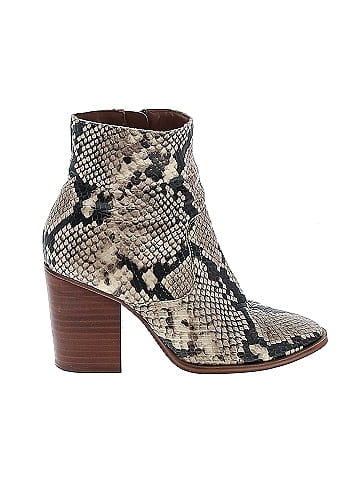 Aldo snake sale print boots