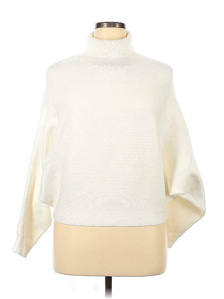 Cider Color Block Ivory Turtleneck Sweater Size XL - 73% off | thredUP