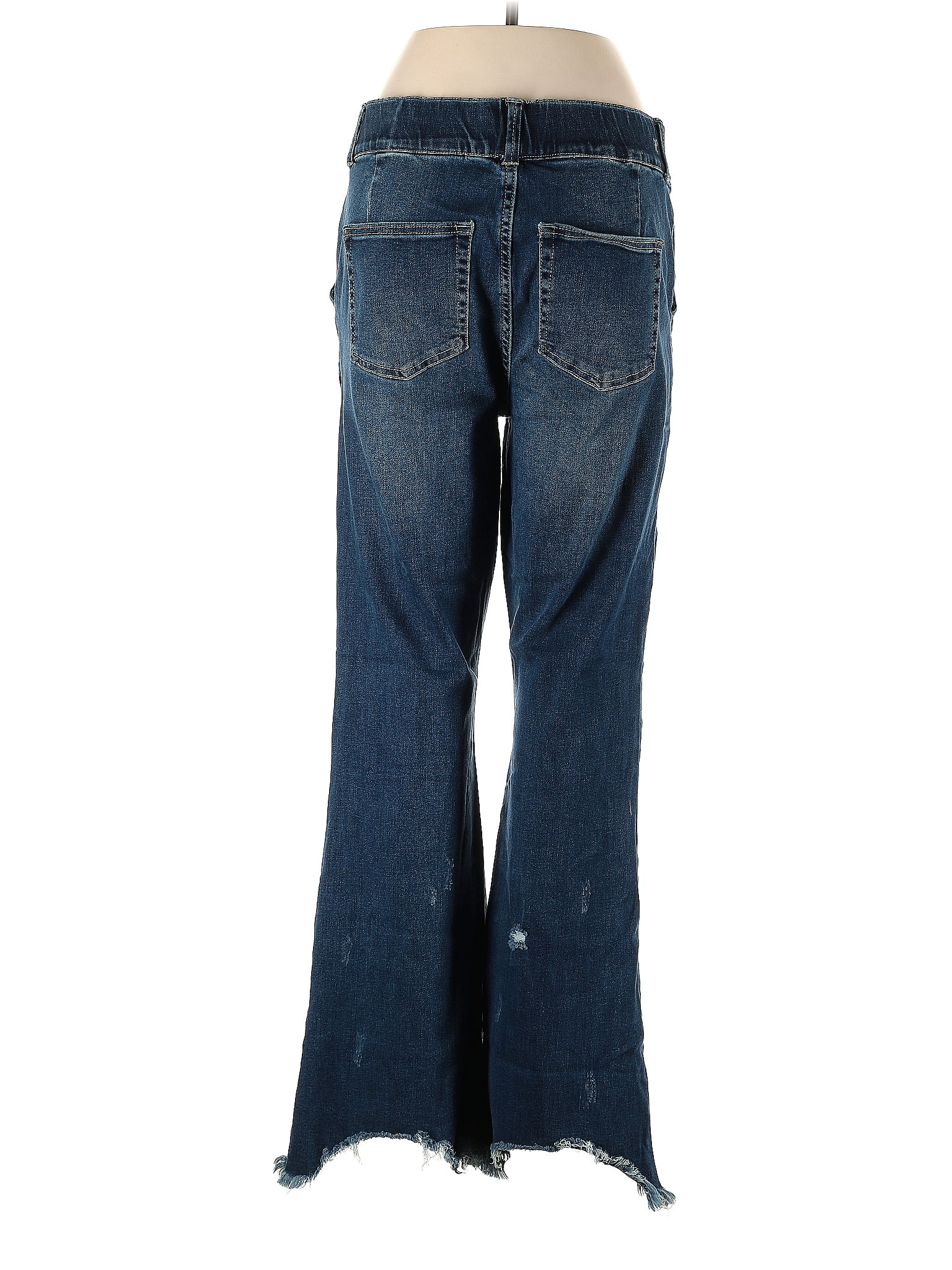 Juicy Couture Solid Blue Jeans 32 Waist - 77% off