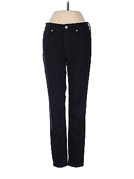 Madewell 9" Mid-Rise Skinny Jeans in Lunar Wash: TENCEL&trade; Denim Edition (view 1)