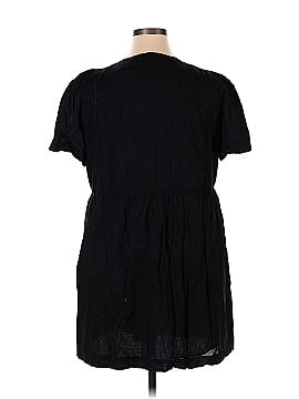 Madewell Lace-Trim Pintuck Button-Front Mini Dress (view 2)