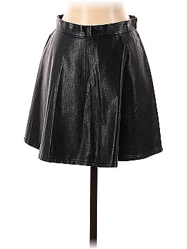American Eagle Outfitters Faux Leather Skirt (view 1)
