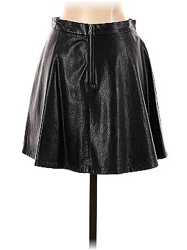 American Eagle Outfitters Faux Leather Skirt (view 2)