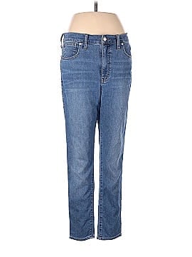 Madewell 10" High-Rise Skinny Crop Jeans in Welling Wash: Summerweight Edition (view 1)