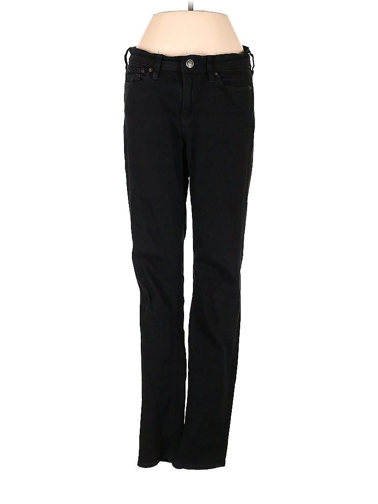 J.Crew Solid Black Jeans 27 Waist - 78% off | thredUP