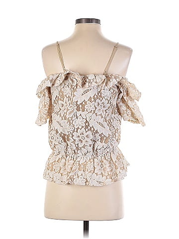 A. Peach Short Sleeve Blouse (view 2)