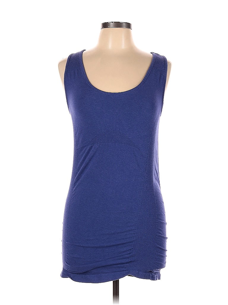 Athleta Solid Purple Blue Active Tank Size L - 59% off | ThredUp