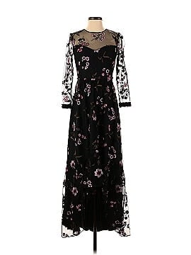 Shoshanna Floral Mesh Gown (view 1)