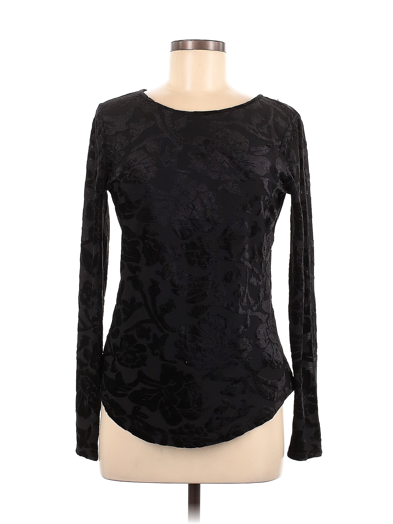 Sundance Black Long Sleeve Top Size S 77 off thredUP