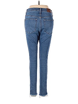 Madewell 10" High-Rise Skinny Jeans in Mackey Wash: Button-Front Edition (view 2)