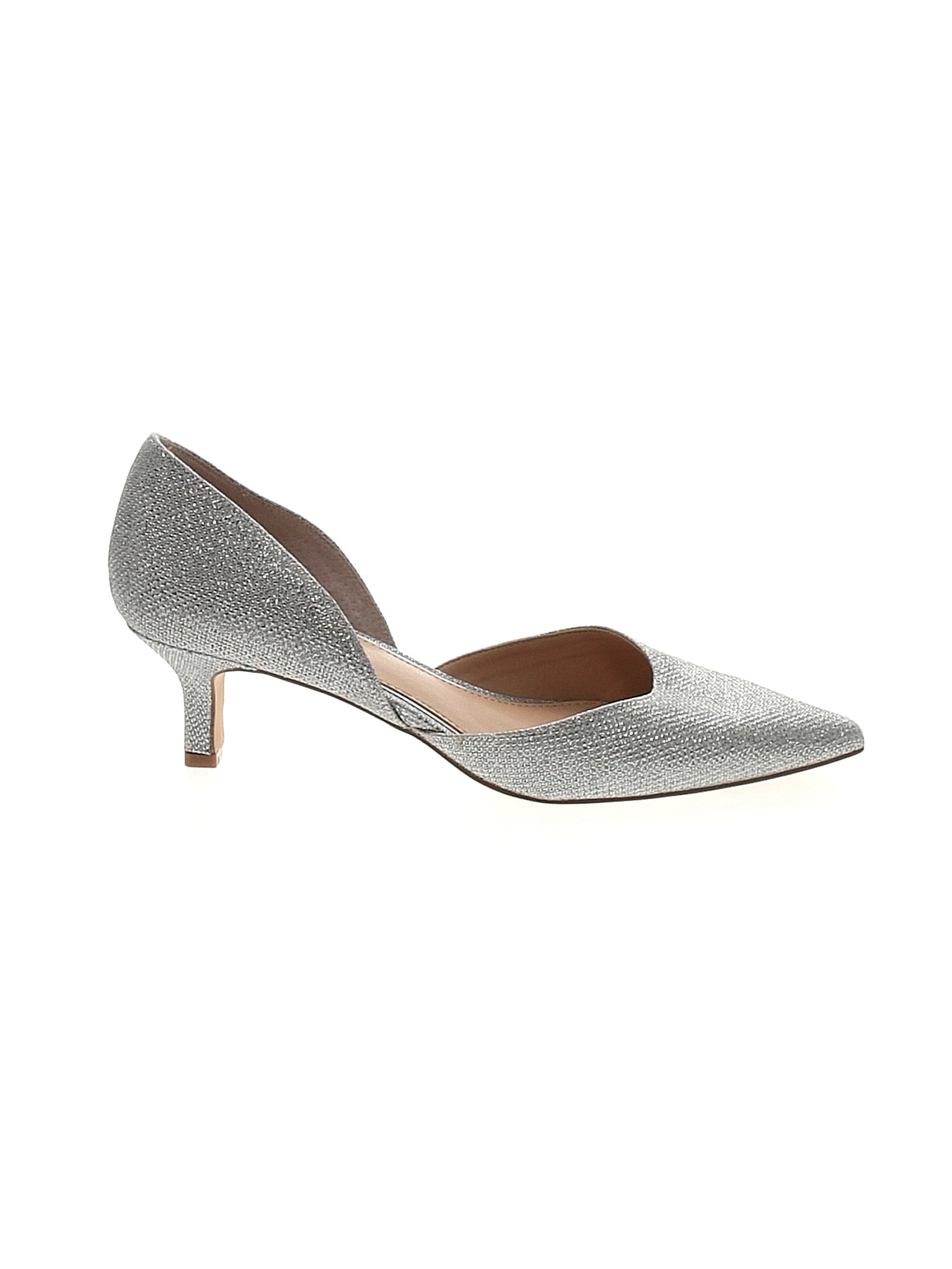 Badgley Mischka EARLENE Women's Shoes – Navy Color, Size 7, Lightly Padded For Comfort, Dressy Style