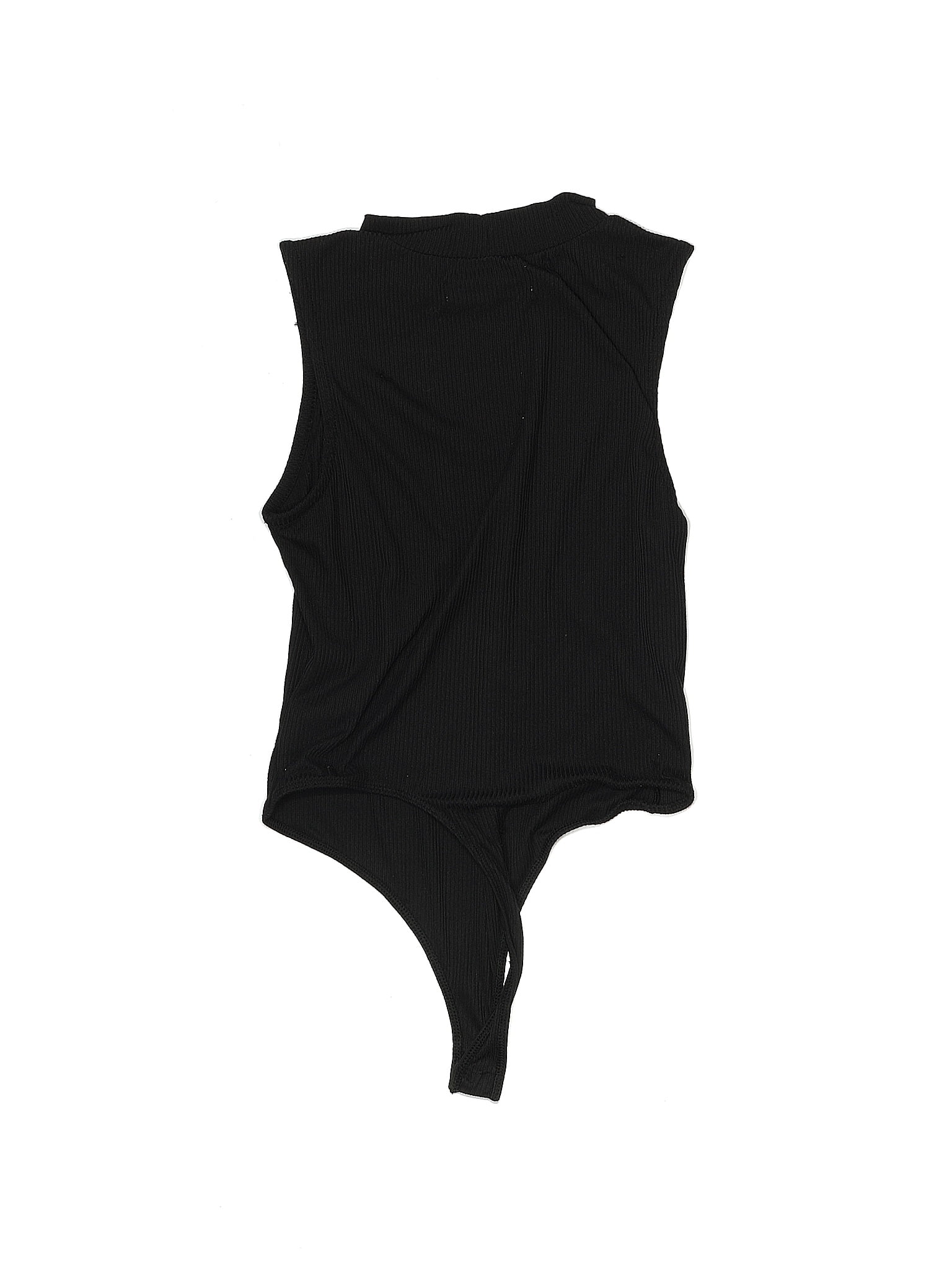 No Boundaries Solid Black Bodysuit Size S 60 Off Thredup