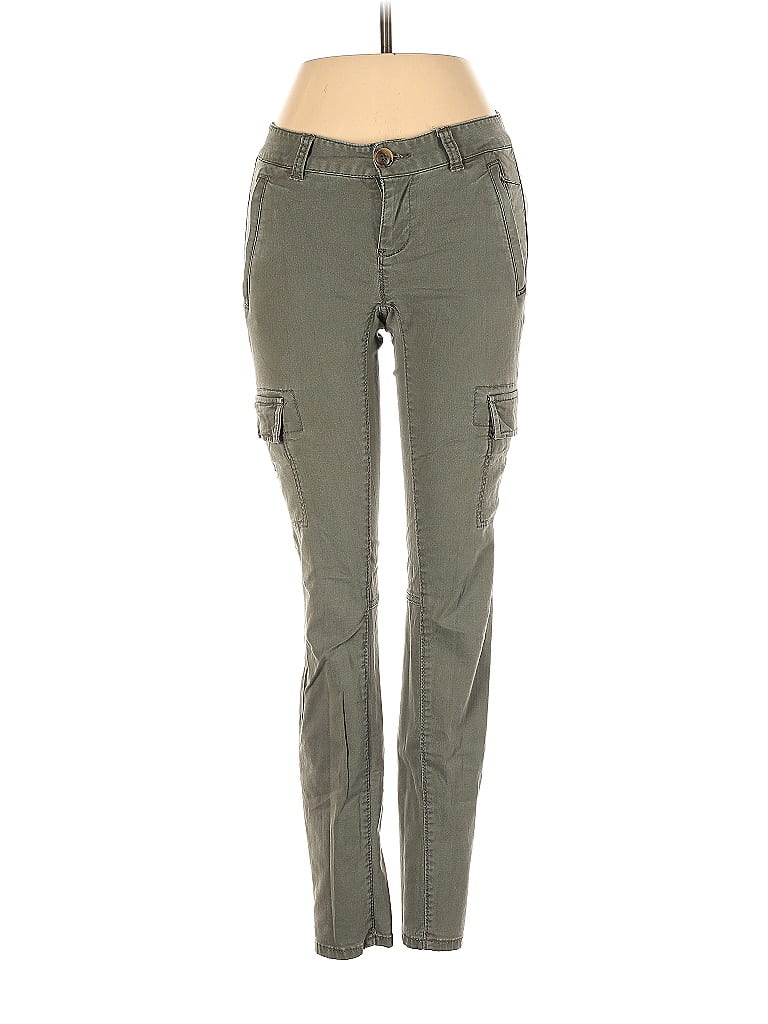 Armani Exchange Solid Green Cargo Pants 24 Waist - 65% off | thredUP