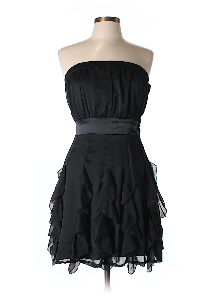 Rachel Pally 100% Polyester Solid Black Cocktail Dress Size L - 79% off ...