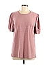 Unbranded Pink Short Sleeve Top Size L - photo 1