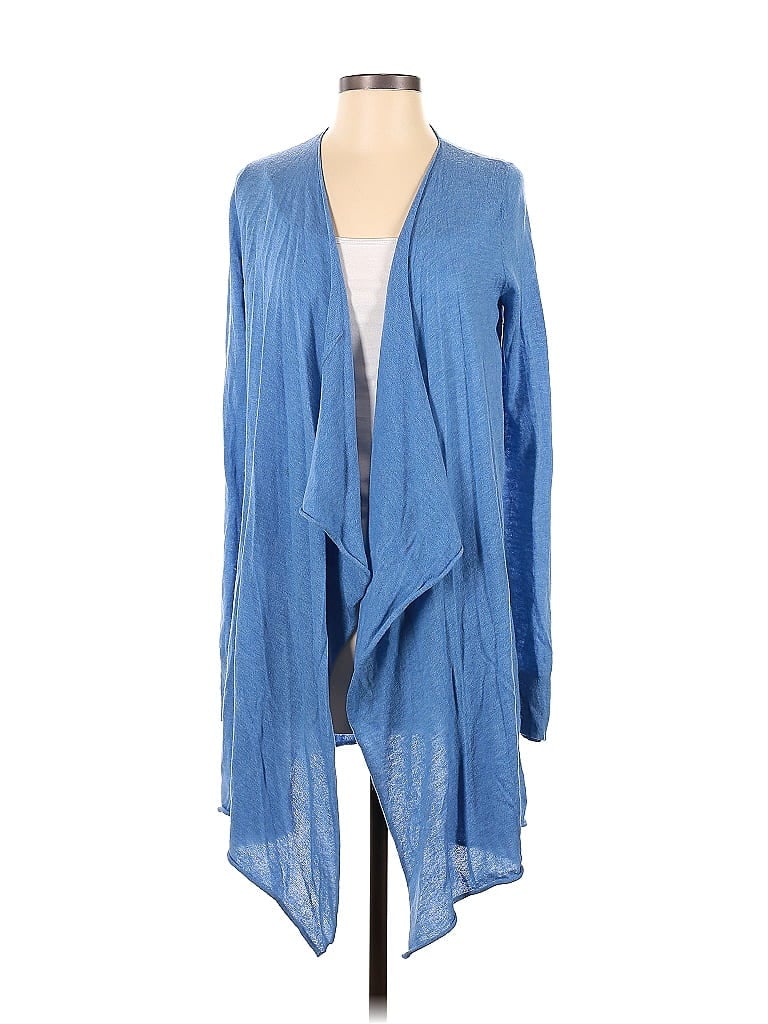 Calypso St. Barth Solid Blue Cardigan Size XS - 81% off | thredUP