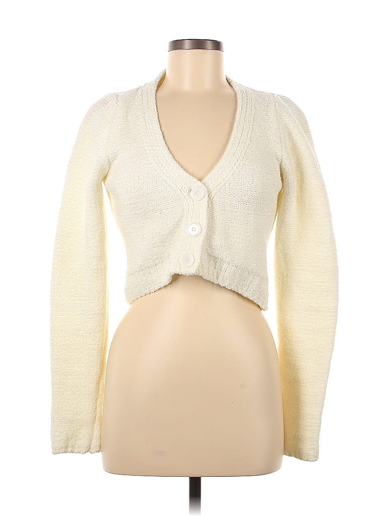 Urban Outfitters Color Block Solid Ivory Cardigan Size M - 51% off ...