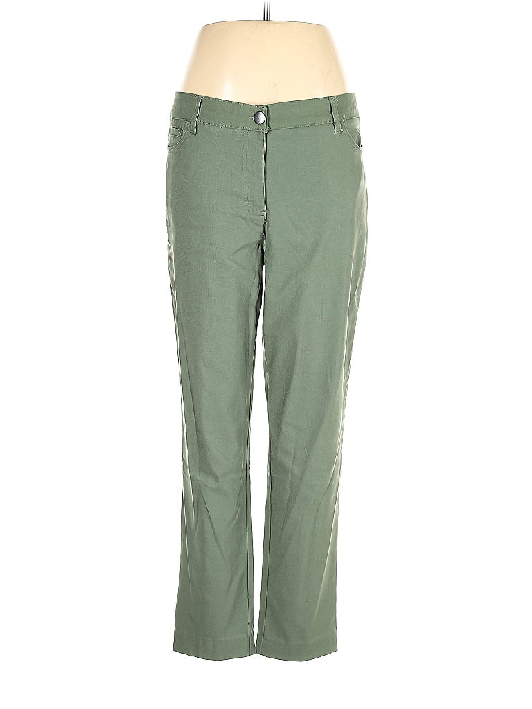 Lepore Solid Green Cargo Pants Size 14 74 off ThredUp