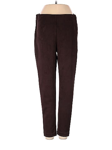 Ann Taylor Solid Brown Leggings Size 4 (Petite) - 75% off