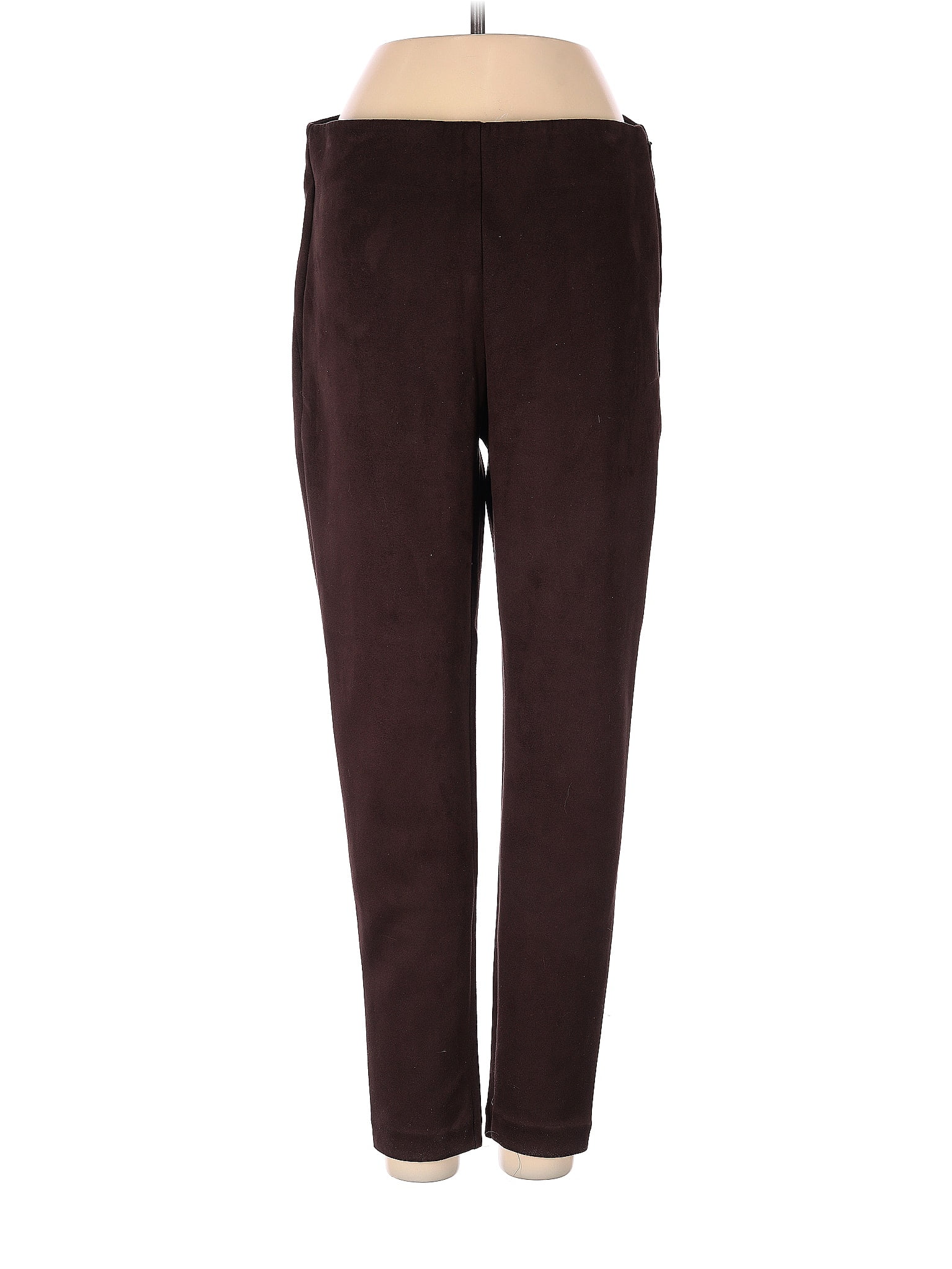 Ann Taylor LOFT Solid Brown Leggings Size XS (Petite) - 63% off