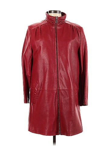 Tibor leather clearance coats