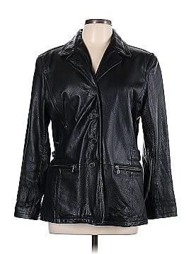 MAXIMA Faux Leather Jacket (view 1)