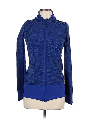 Lululemon Athletica Color Block Blue Track Jacket Size 8 - 73% off