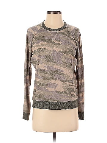 Lucky brand camo outlet sweatshirt