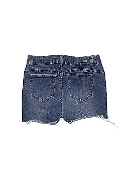 Miss Poured In blue Denim Shorts (view 2)