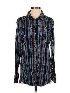 Free People Long Sleeve Button-Down Shirt (view 1)