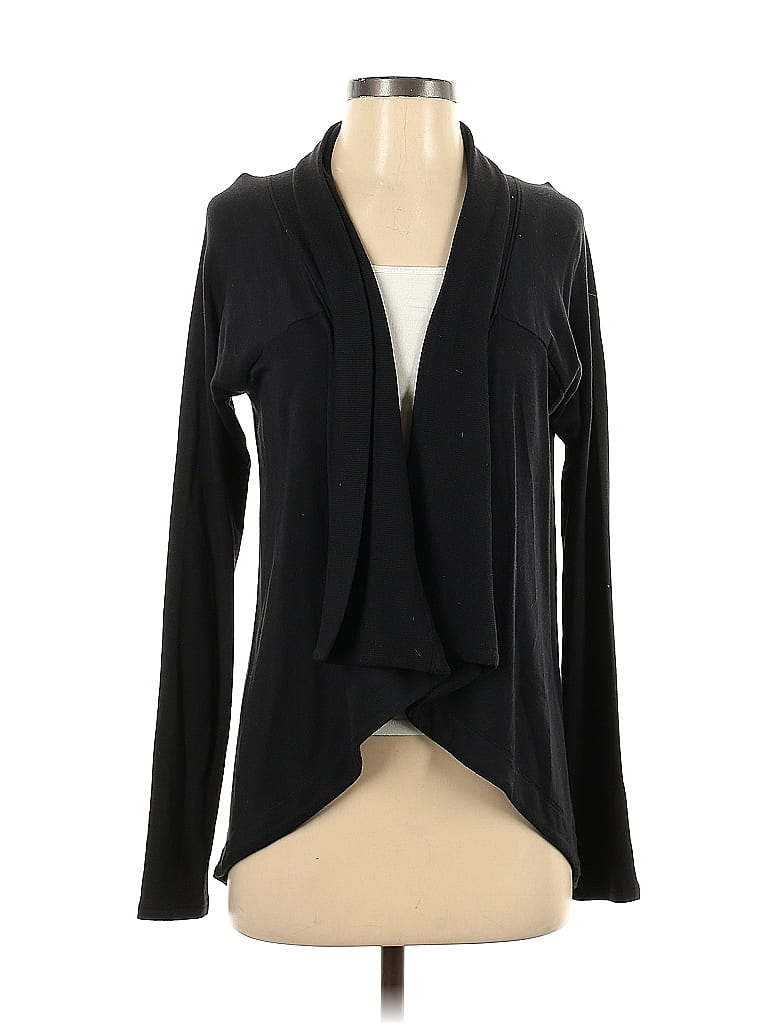 Athleta Color Block Solid Black Cardigan Size Xs 61 Off Thredup