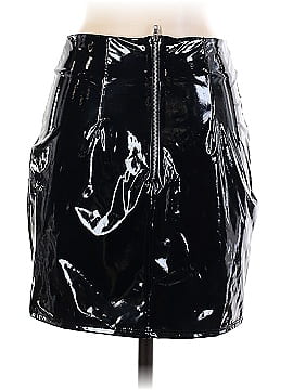 Fashion Nova Faux Leather Skirt (view 2)