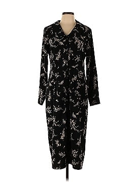 Sweet Baby Jamie Black Floral Shirtdress (view 1)