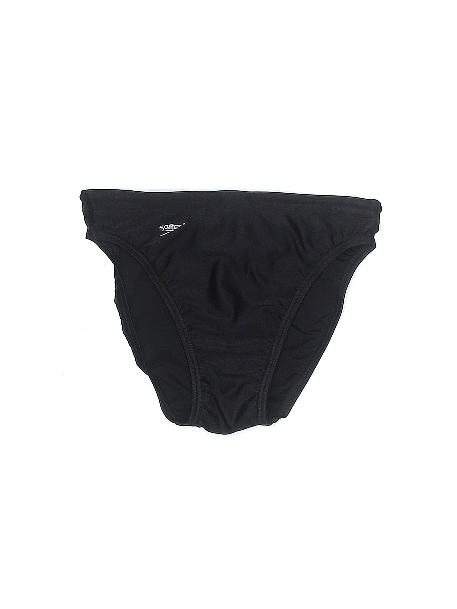 Speedo Solid Black Swimsuit Bottoms Size Xs Estimated 44 Off Thredup