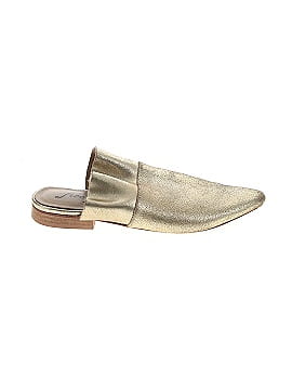 Free people sales gold mules